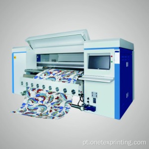 Impressora de tecido têxtil digital industrial com cinto